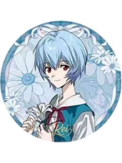 绫波丽1-永生花境系列马口铁徽章