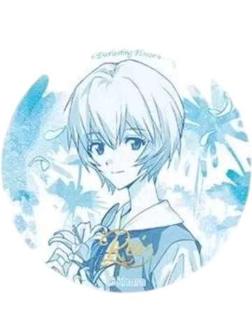 绫波丽2-永生花境系列马口铁徽章