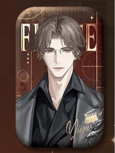 易遇-如星璀璨系列 方形马口铁徽章