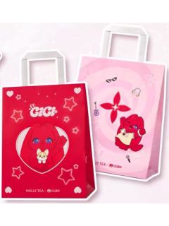 茉莉奶白联名纸袋