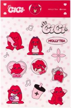 茉莉奶白联名贴纸