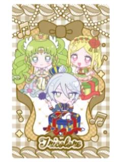 三色旗-『美妙天堂 Charappin』棱镜商店特典卡