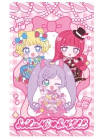 SoLaMi♡SMILE-『美妙天堂 Charappin』棱镜商店特典卡