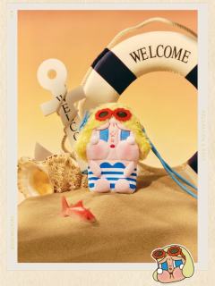 Vacation Mode On系列Mini斜挎包（蓝色款）