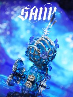 眠-鲸落花开-蓝寂