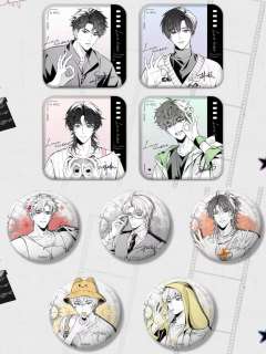 心意交汇系列马口铁徽章