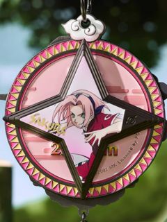 春野樱手里剑冰箱贴周边-Keep联动火影忍者重回第七班