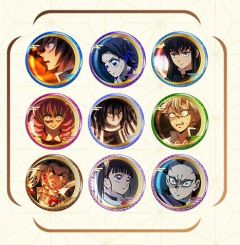 徽章礼盒周边-必胜客联动鬼灭之刃