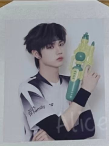 2025夏日运动会场周撕拉片 墨 ver.A