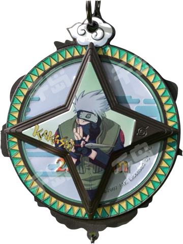 旗木卡卡西手里剑冰箱贴周边-Keep联动火影忍者重回第七班