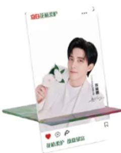 立白代言手机支架