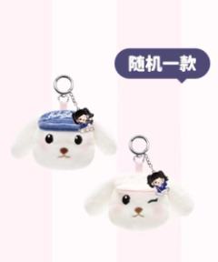 K-毛绒徽章挂件随机款