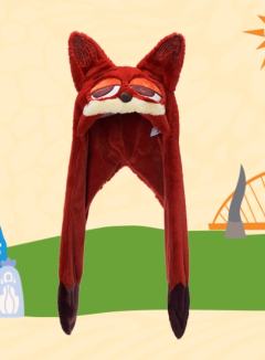 尼克毛绒可动帽子-25上迪可爱系列