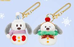 高飞布鲁托挂件-24上迪冬日雪人系列