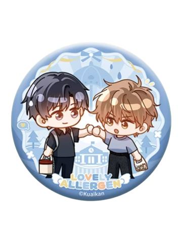 宋煜&乐知时4马口铁徽章-遇时长夏系列