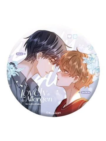 宋煜&乐知时3马口铁徽章-遇时长夏系列