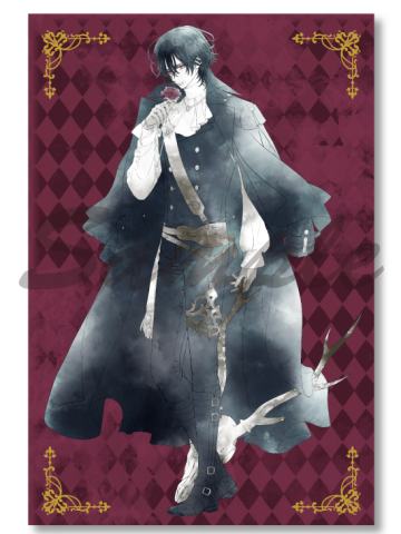 玖兰枢1单张明信片-2025年原画展