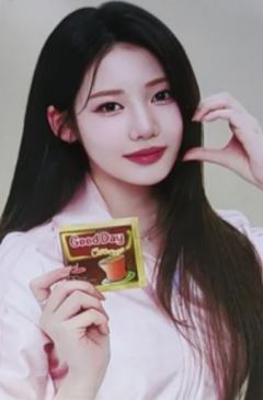 good day咖啡代言卡 茶