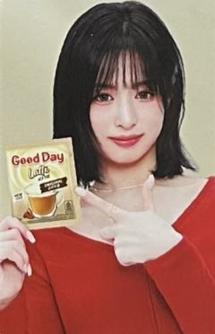 good day咖啡代言卡 贤