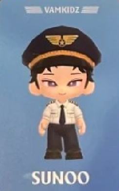 快闪卡通卡5 机长ver.