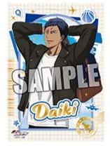 青峰大辉烫金透卡-西蓝花旅游系列