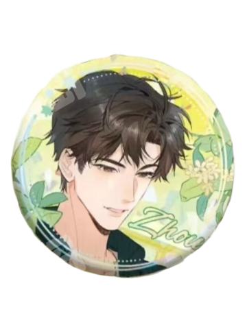 周京泽双闪吧唧-暖春物语系列