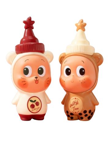 珍珠奶茶&樱桃冰茶