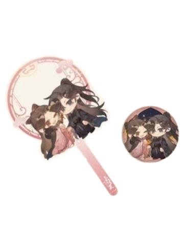 Q版打卡棒徽章套装-繁夜倾心系列