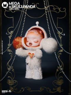MEGA α SKULLPANDA 400% 白月-资料图