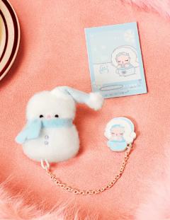 隐藏款-雪人毛绒绒