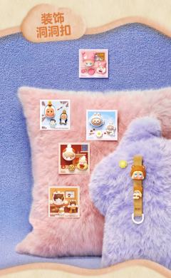 毛绒绒暖呼呼系列装饰洞洞扣