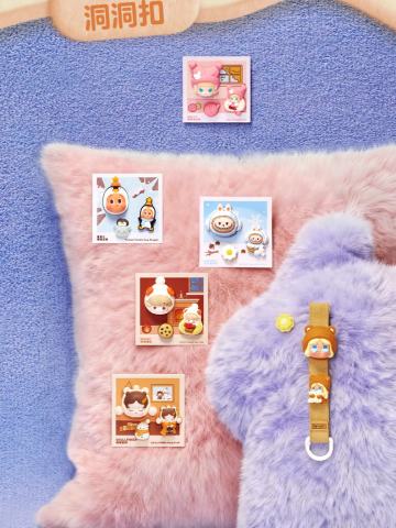 毛绒绒暖呼呼系列装饰洞洞扣