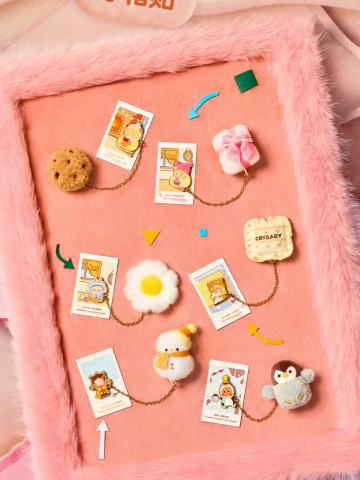 毛绒绒暖呼呼系列冰箱贴