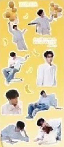 AYORTOYS生日周边贴纸