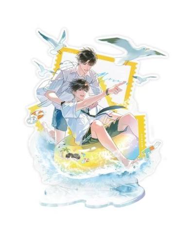 江添&盛望（出发立牌&合影卡）-海岛系列周边