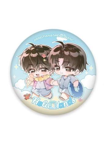 江添&盛望（牵手Q版徽章）-海岛系列周边