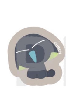 罗小黑C-日本影院贴纸