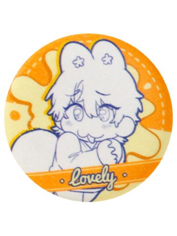 瑠-涂鸦豆豆系列小徽章