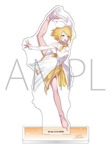 镜音铃-2025冬季展会花滑立牌