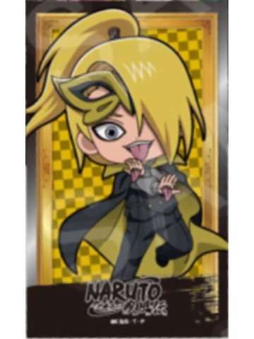 迪达拉-疾风传公主咖啡联动怪盗Q版贴纸