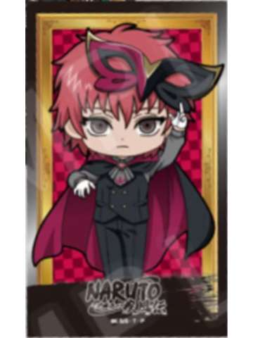 蝎-疾风传公主咖啡联动怪盗Q版贴纸