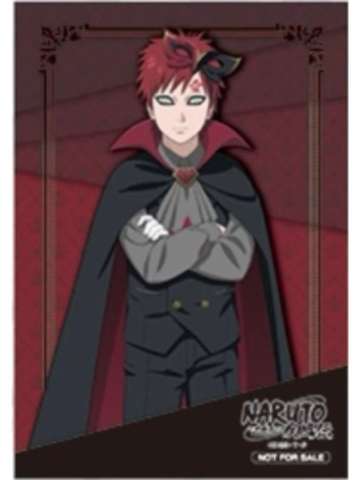 我爱罗-疾风传公主咖啡联动怪盗满赠明信片