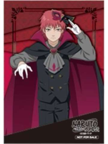 蝎-疾风传公主咖啡联动怪盗满赠明信片