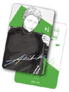 梶秋彦B-三月兽快闪小卡套组