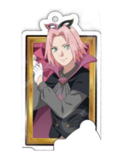 春野樱-疾风传公主咖啡联动怪盗挂件