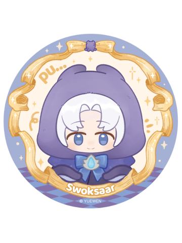 索克萨尔-绒绒账号卡系列毛绒徽章