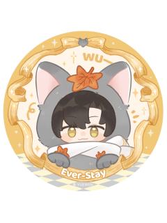 一叶之秋-绒绒账号卡系列毛绒徽章