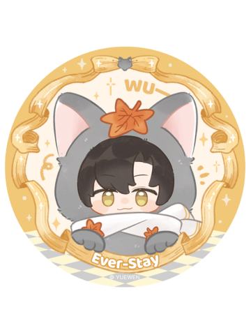 一叶之秋-绒绒账号卡系列毛绒徽章