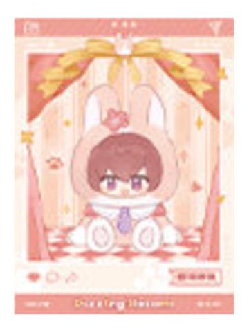 张佳乐-绒绒账号卡系列满赠拍立得