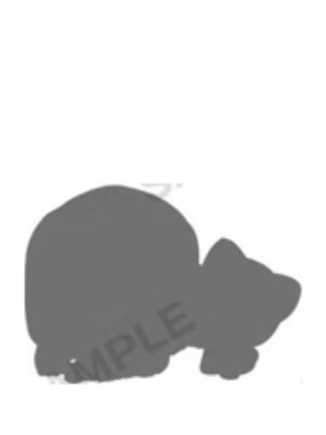 隐藏款-Bushiroad躺姿迷你摆件